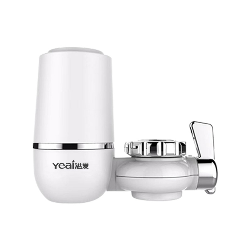 溢爱(yeai) 净水器家用水龙头通用过滤器厨房自来水前置净化滤水器过滤杂质净水机YE-CJ-B01